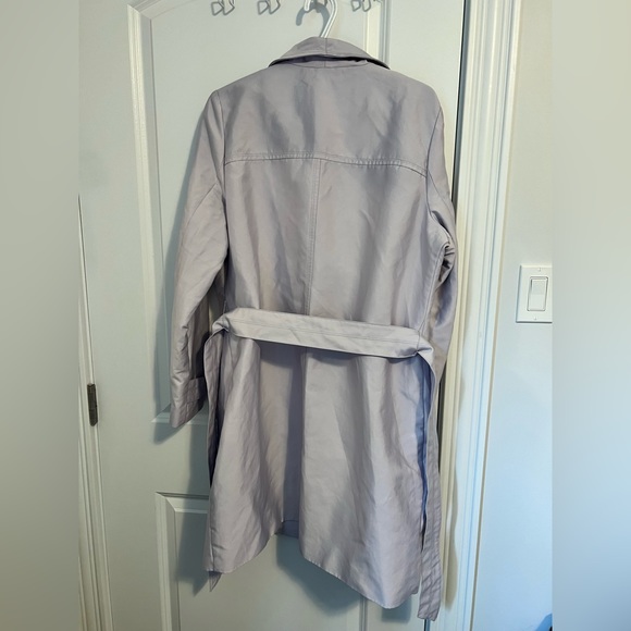 Lilac Purple Trench Coat - Picture 5 of 7